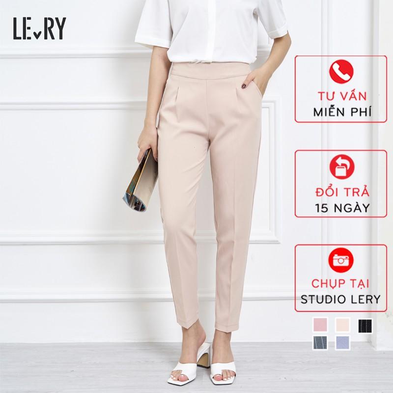 Quần big size cho chị em béo, quần công sở che bụng QD16