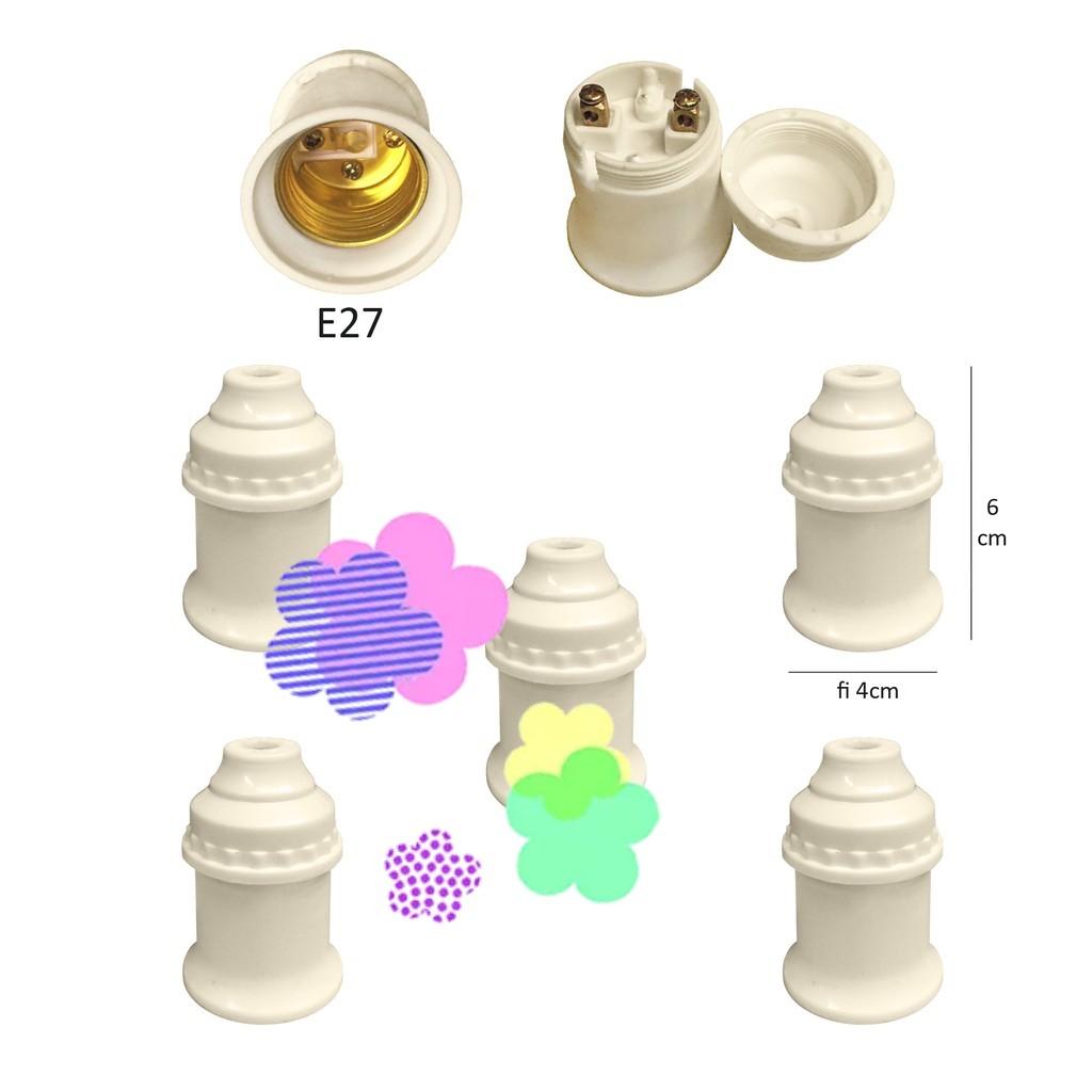 Combo 30 cái Đuôi bóng đèn E27 các loại