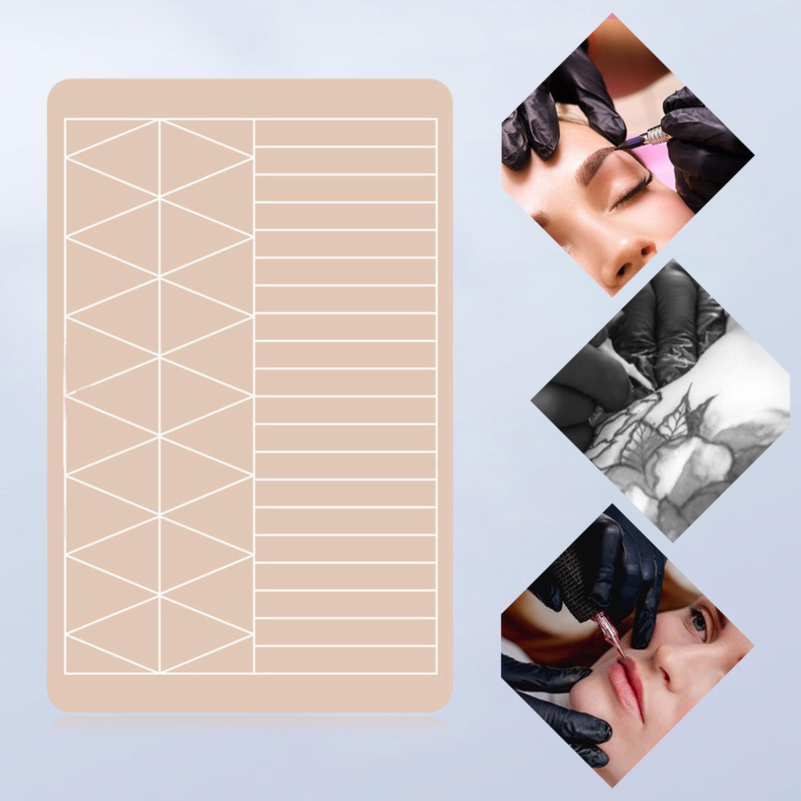 Eyebrow Practice Skin Realistic Makeup Supplies Both Side for