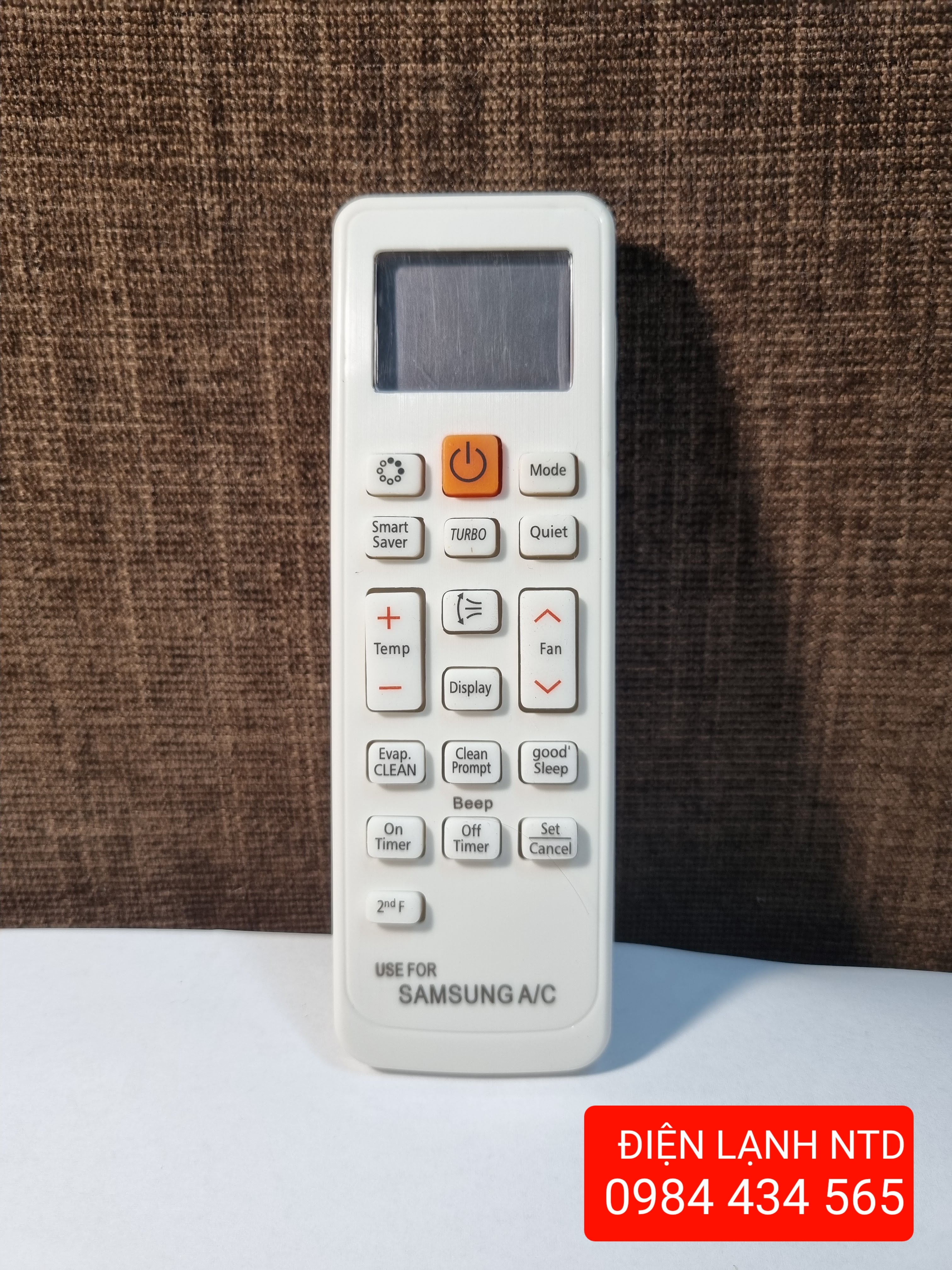 Điều khiển cho điều hoà samsung loại thường/remote máy lạnh samsung