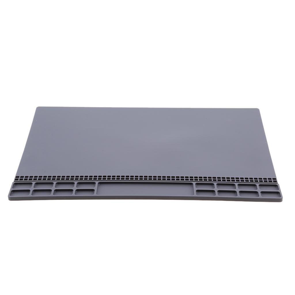 Heat Insulation Silicone Mat Repair Kit, Maintenance Platform Blue&Gray