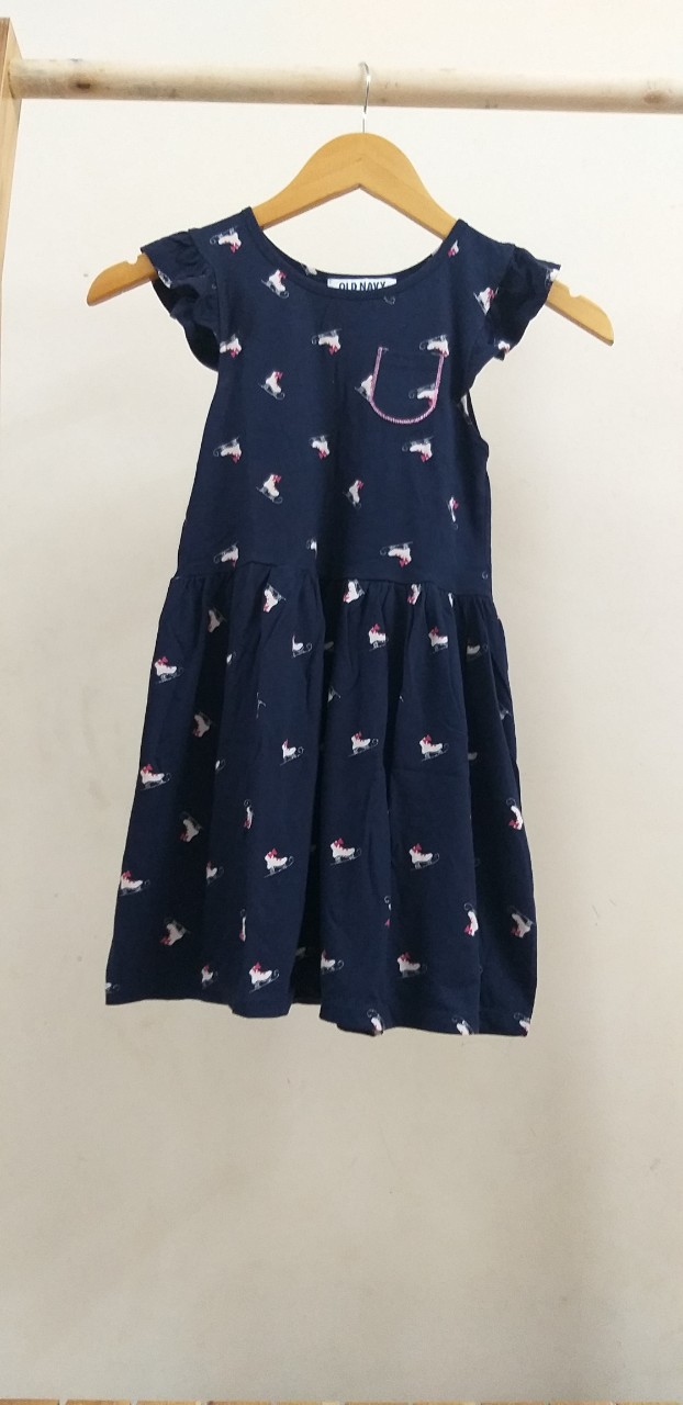 Váy cotton vải xuất dư mới về cho bé size đại 18-39kg