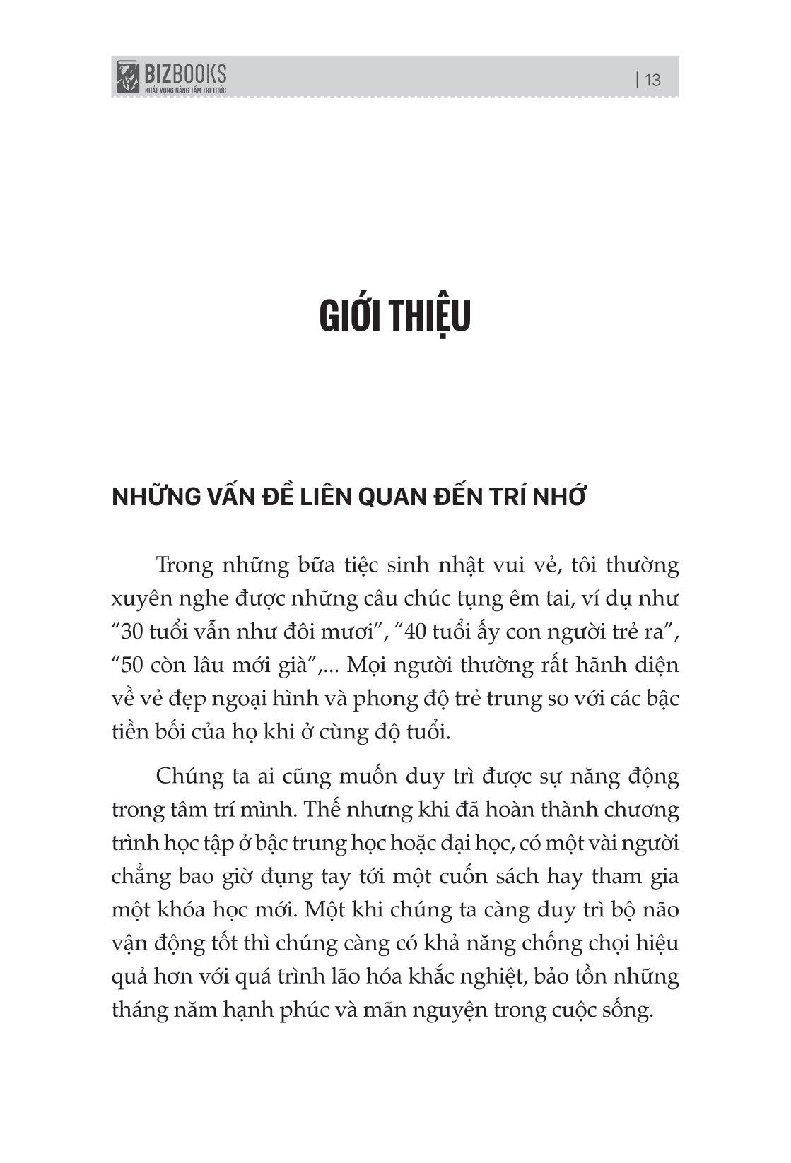Trí Nhớ Minh Mẫn, Tư Duy Sắc Sảo - Các Chiến Lược Chống Lão Hóa Cho Bộ Não Của Bạn