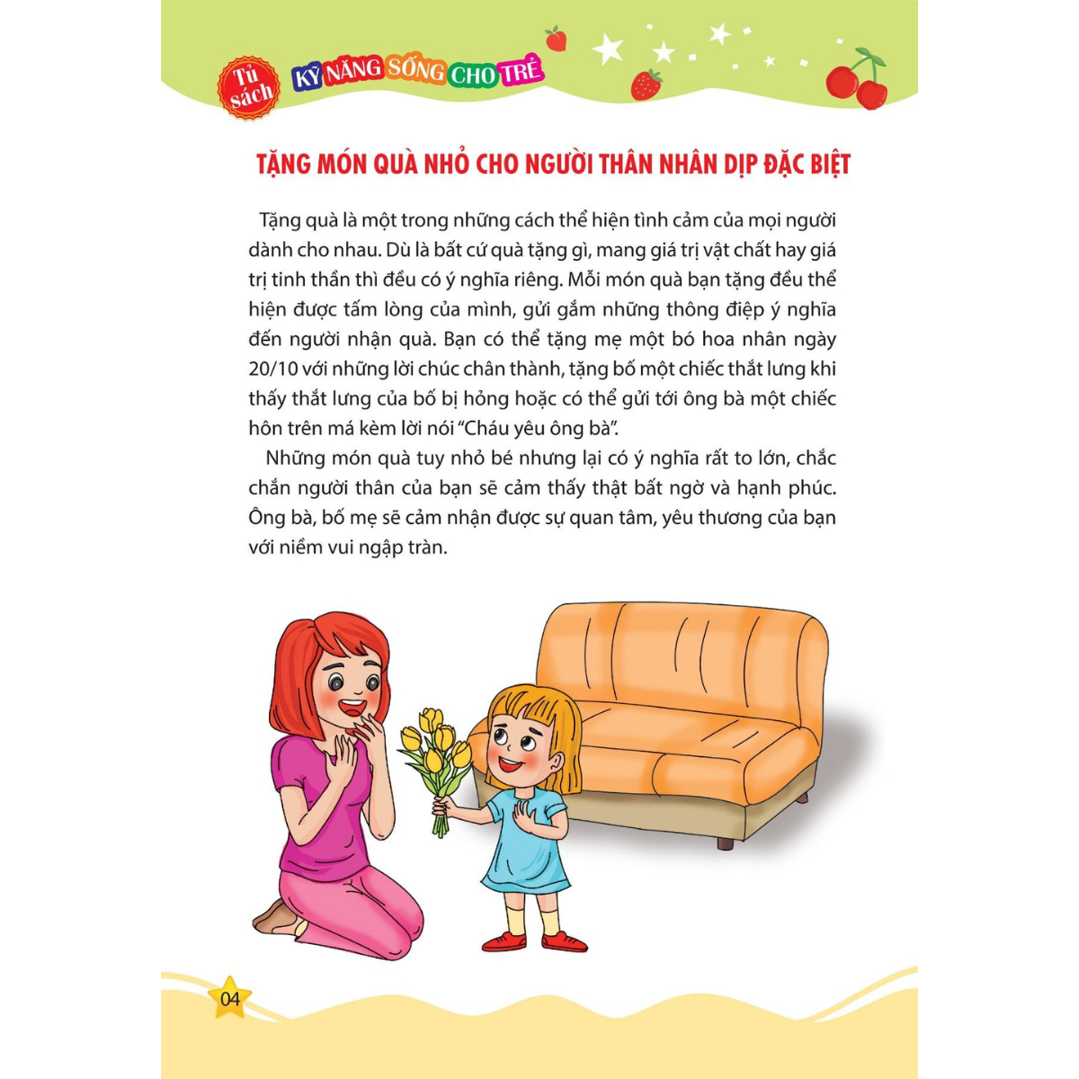 Kỹ năng sống cho trẻ - Kỹ Năng Quan Tâm, Chia Sẻ, Giúp Đỡ