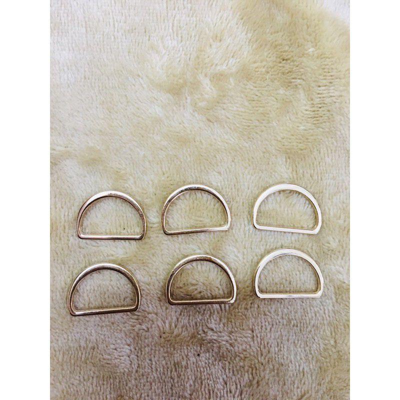 Sét 10 cái khoen D thép cao cấp 2.5 cm