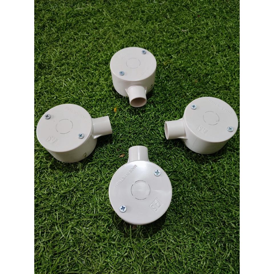 Combo 10 Cái Hộp nối dây điện box tròn chia ngã phi 20.