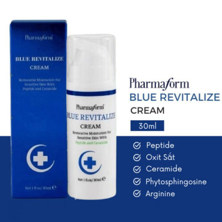 Kem dưỡng ẩm phục hồi chống ánh sáng xanh Pharmaform Blue Revitalize 30ml