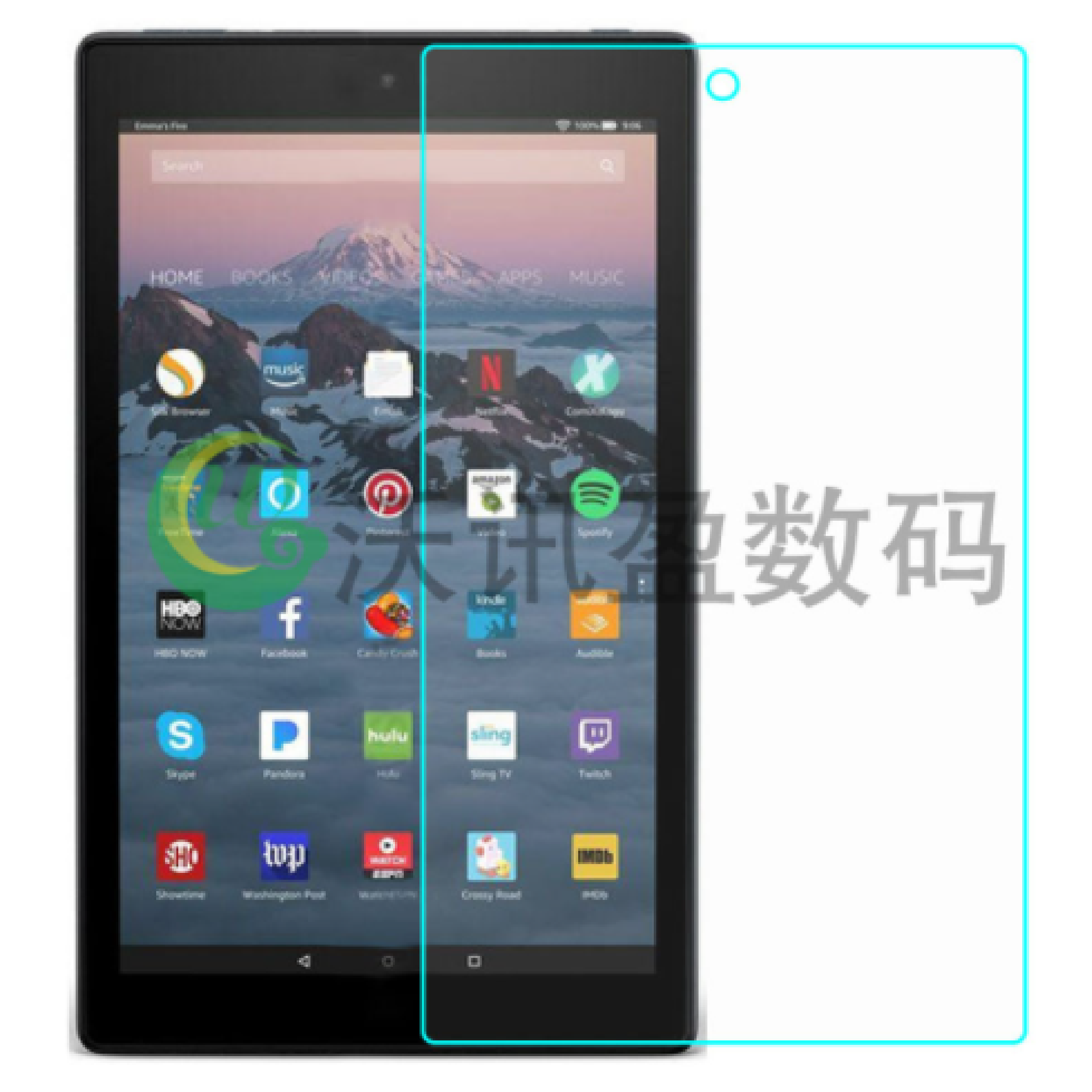 Miếng dán kính Cường Lực dành cho Kindle Fire HD 10 7th (2017) HD 10 9th (2019), HD 10 11th (2021)