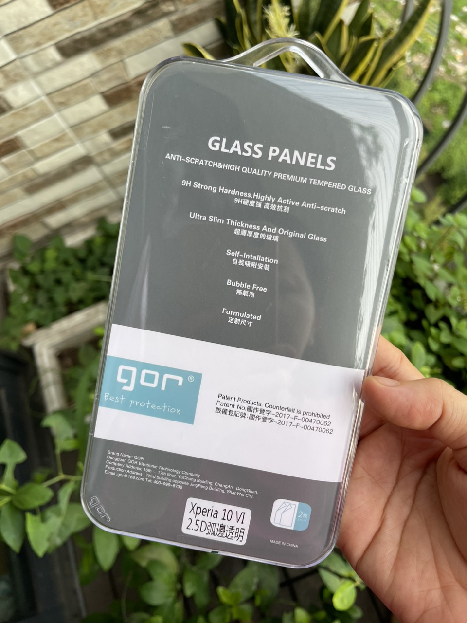 Bộ 2 Kính Cường Lực GOR cho Sony Xperia 10 VI ( Mark 6) trong suốt, siêu mượt Hàng Nhập Khẩu