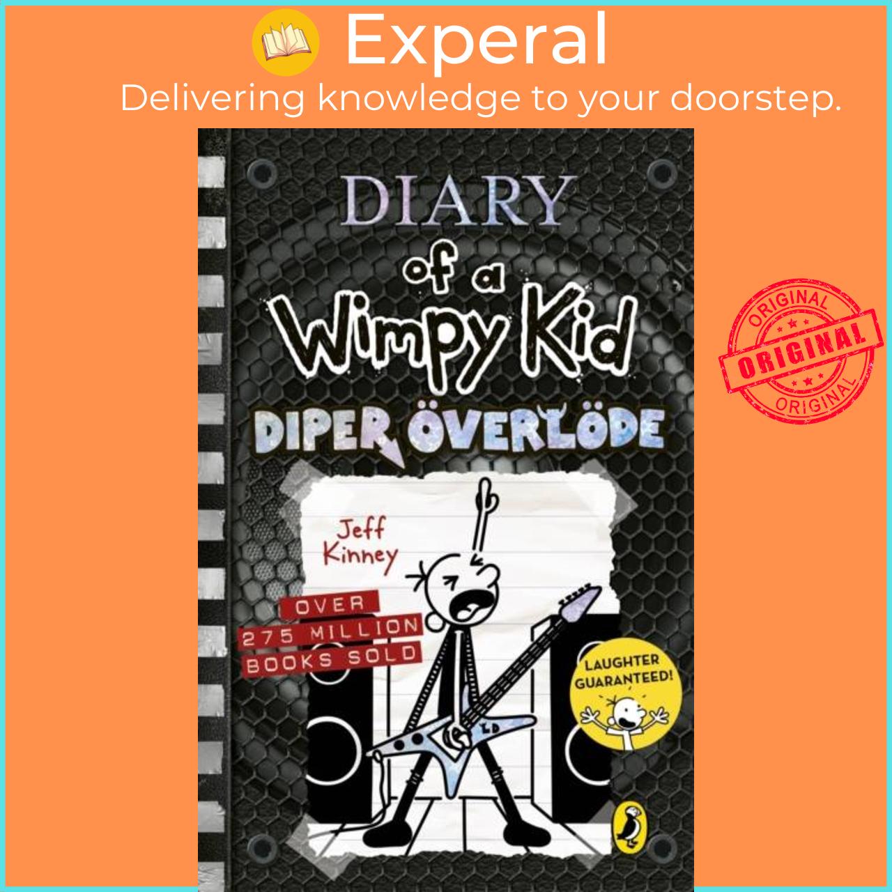 Sách - Diary of a Wimpy Kid: Diper OEverloede (Book 17) by Jeff Kinney (UK edition, paperback)