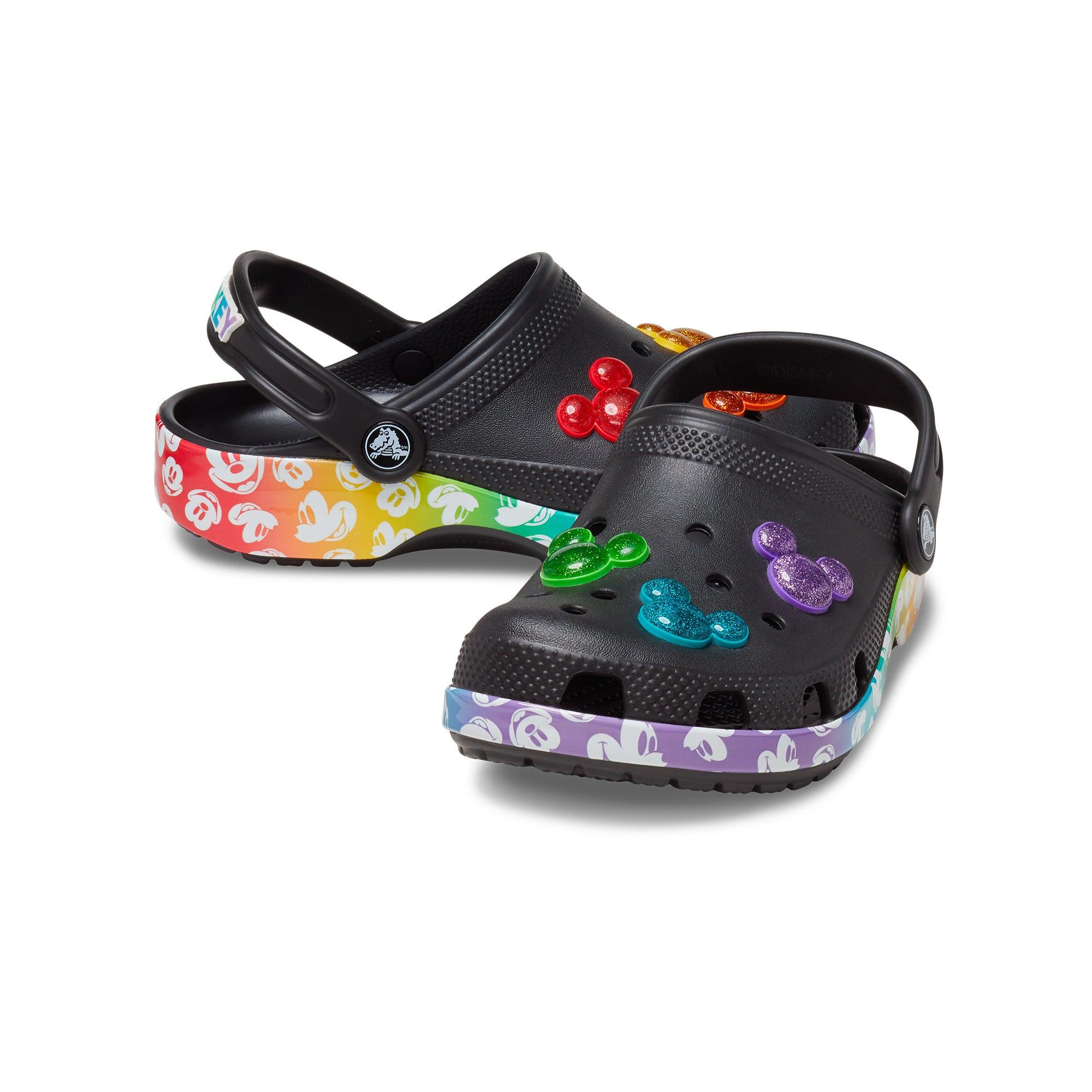 Giày lười trẻ em Crocs Classic Clogid Disney Rainbow - 207743-0C4