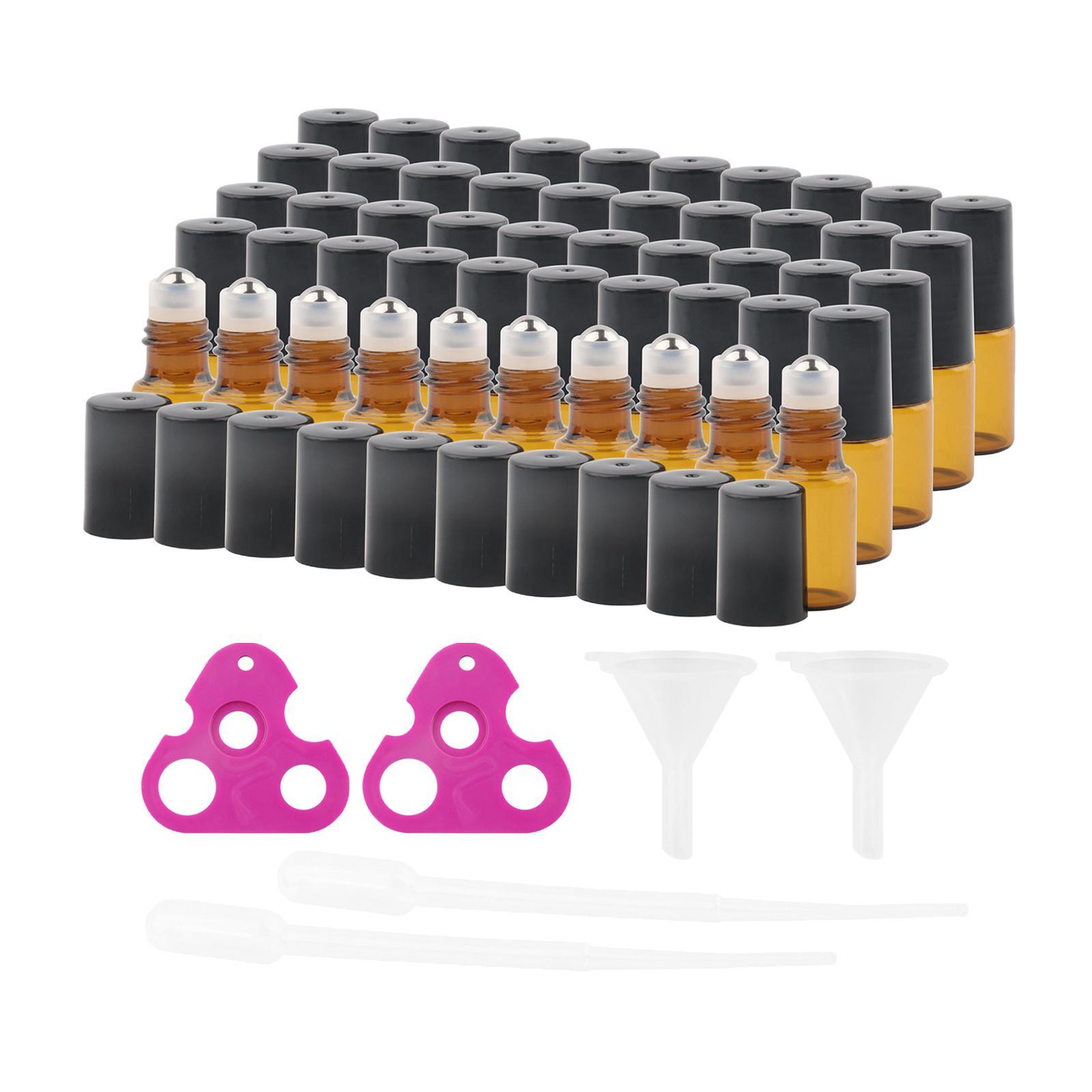 Rollerball Bottle Vial Leakproof Empty Refillable for Perfume Storage
