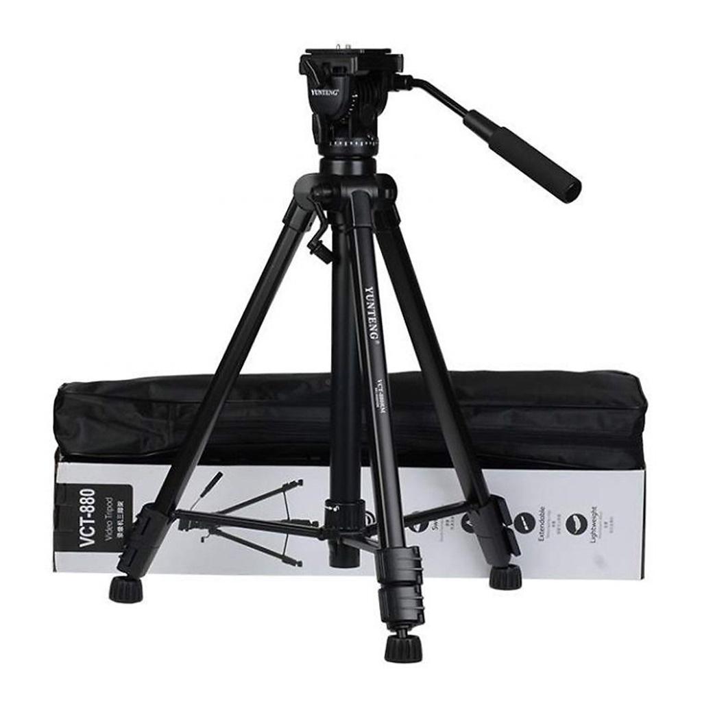 Chân máy ảnh Tripod Yunteng VCT-880 - Hàng Chính Hãng