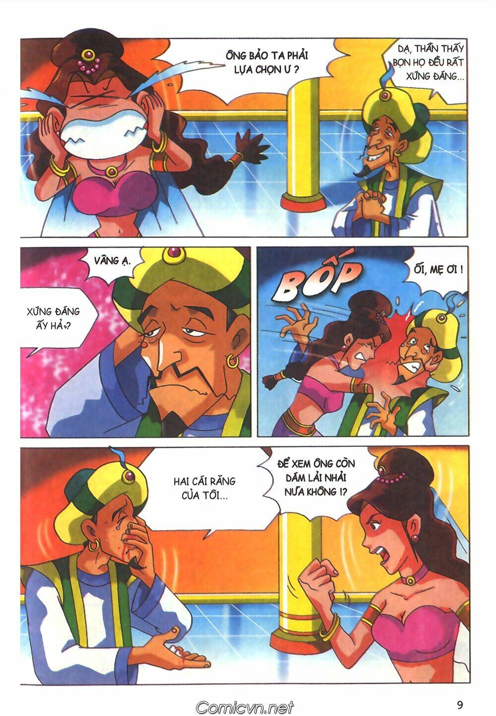 nghìn lẻ một đêm màu chapter 9 8