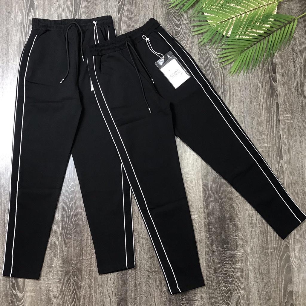 Quần jogger nữ 2 sọc nhí stars Homieyl cao cấp chất liệu Mỳ hàn