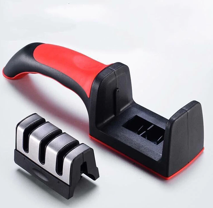 Dụng Cụ Mài Dao, Mài Kéo 3 Rãnh Cực Sắc Bén Đa Năng Dễ Sử Dụng, Tốc Độ Nhanh Tiện Lợi