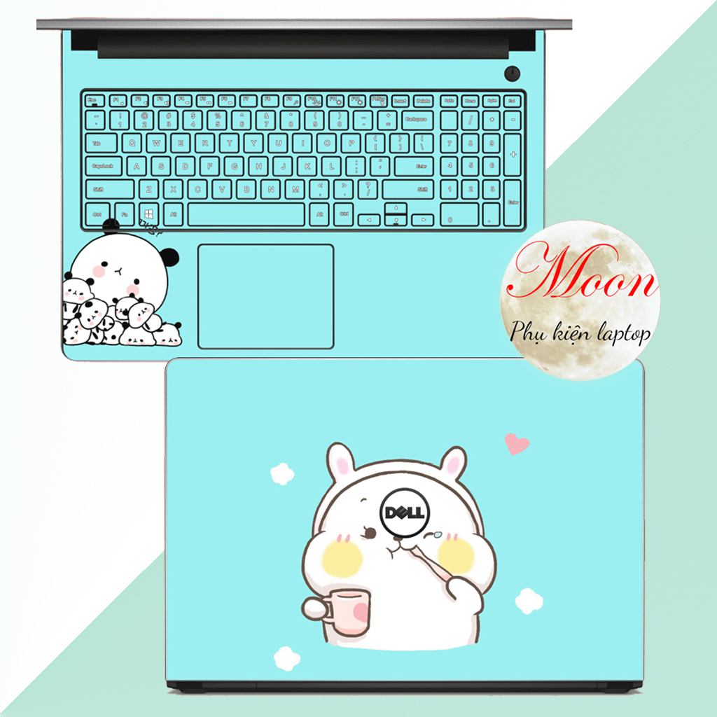 &lt;CUTE 2&gt;Skin Laptop- Máy Tính Hình Cute Đáng Yêu Cho Tất Cả Các Dòng Máy Như : Dell, Hp, Acer, Asus, Macbook,...