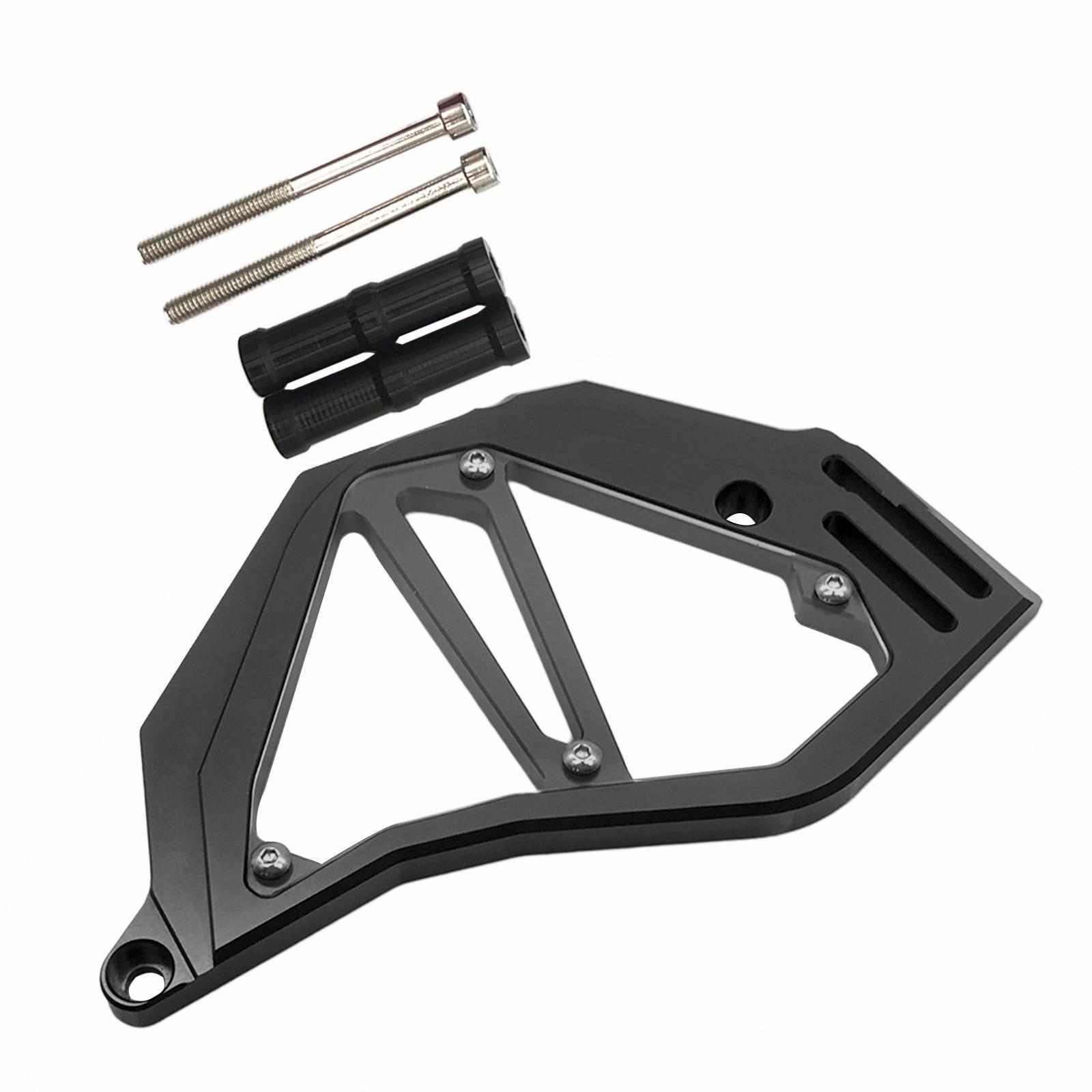 1Set CNC Aluminum Front Sprocket Chain Guard Cover Gear Protection Replacement