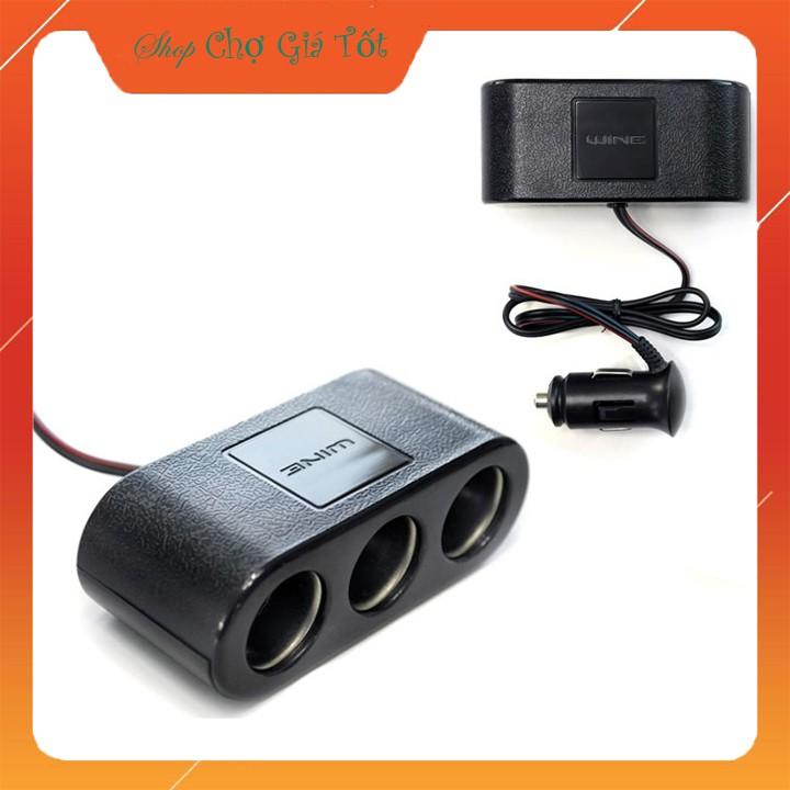 Bộ chia tẩu sạc 3 cổng 12V /24V trên ô tô LoCo AW-Z48