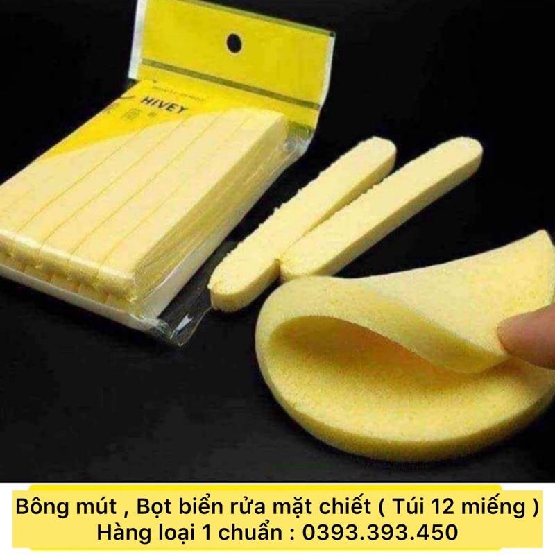Bông mút , Bọt biển rửa mặt Chiết