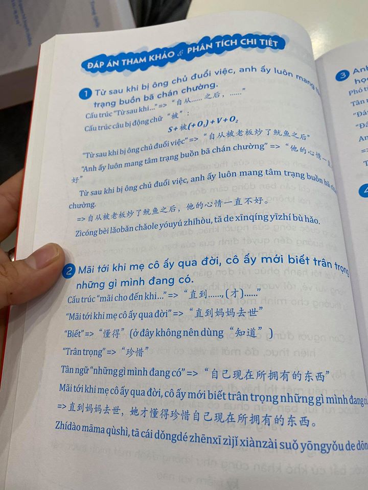 Combo 2 sách Phân tích đáp án các bài luyện dịch Tiếng Trung và Tuyển tập cấu trúc cố định tiếng Trung ứng dụng + DVD tài liệu