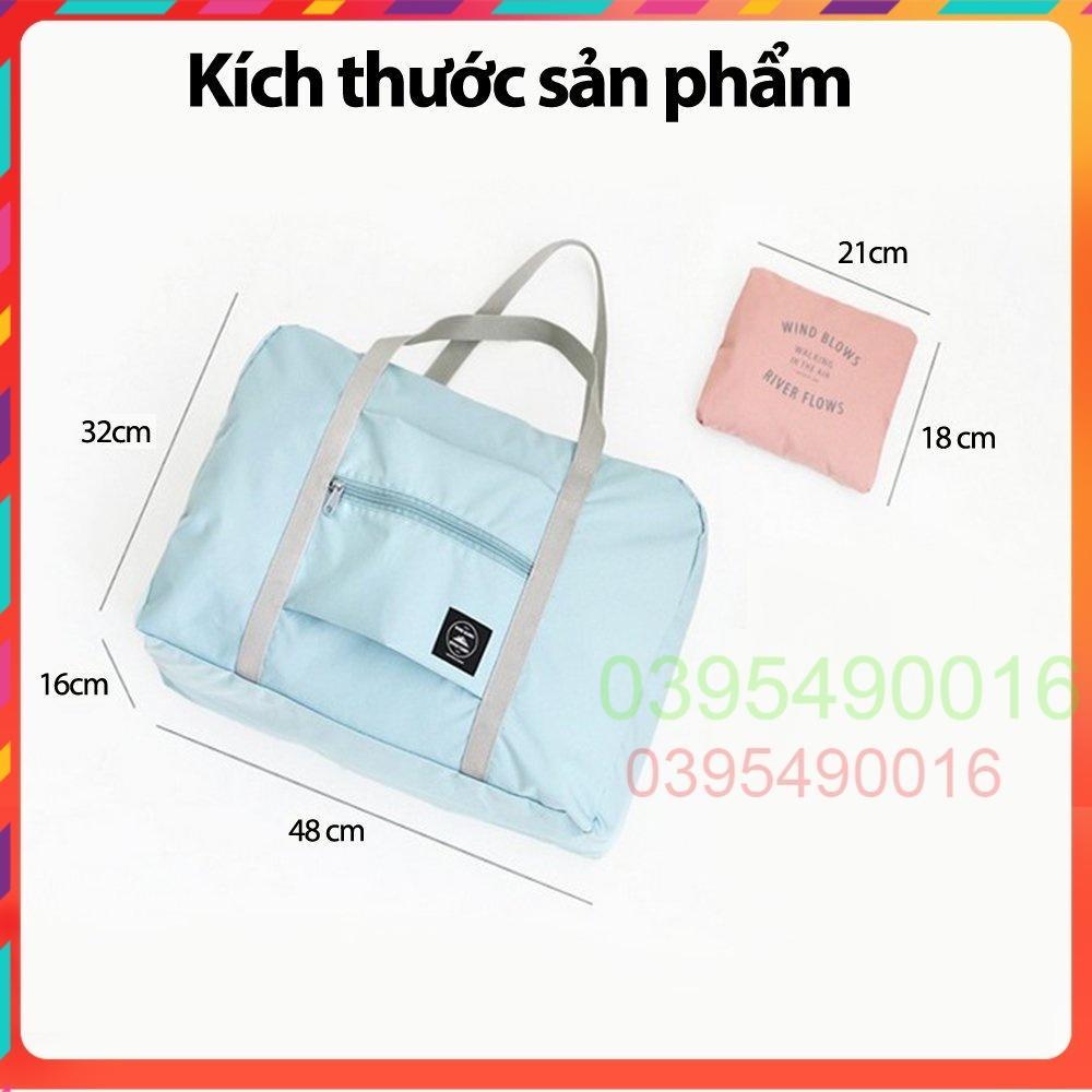 Túi Du Lịch Thời Trang Cao Cấp Vải Dù Chống Thấm Nước, Gấp Gọn Tiện Lợi, Túi Cỡ Đại Đựng Đồ Đa Dụng Đi Chơi - HỒNG