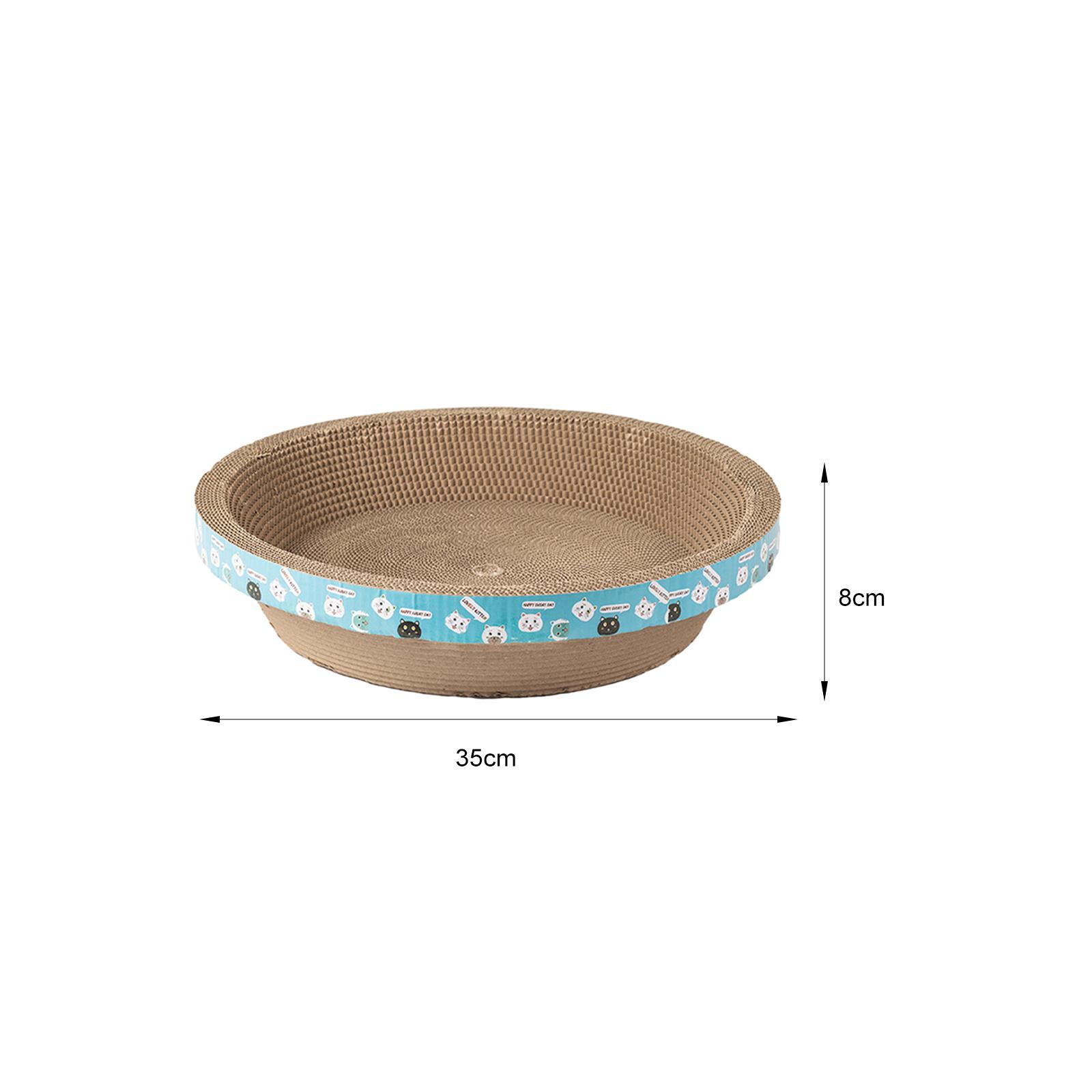 Cat Scratcher Cardboard Pet Scratcher Sisal Lounge Bed Resting Pet Supplies Kitten Interactive Toy Sisal Cat Scratch Pad Bowl