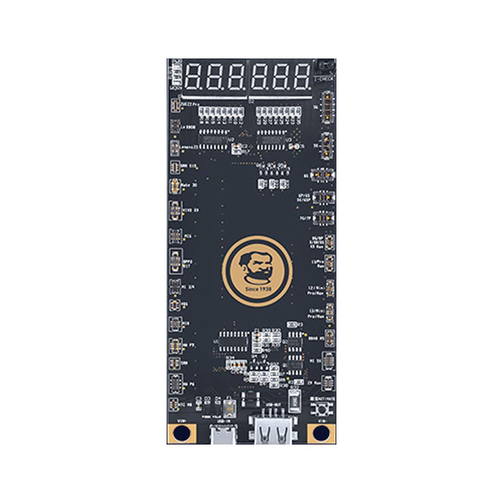 BA27 Battery Activation Detection Board 4.2V Regulated Output Real-time Output Voltage and Current Monitor Positive Negative Anodes Automatic Identification Compatible with iOS Android System