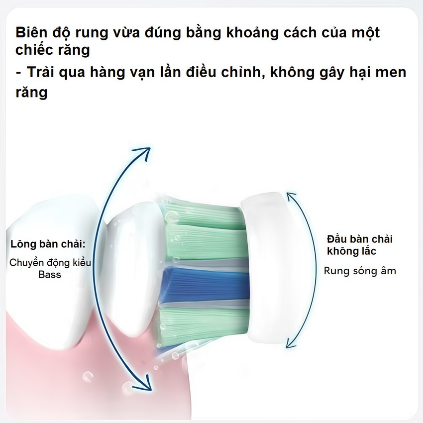 Bàn chải đánh răng điện thương hiệu Hà Lan cao cấp Philips DiamondClean Series 1 HX5070 - Hàng chính hãng