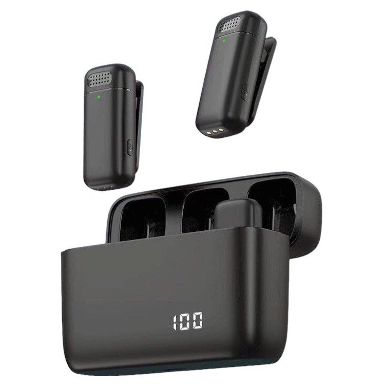 Bộ mic thu âm , mic cài áo, mic không dây MIC96