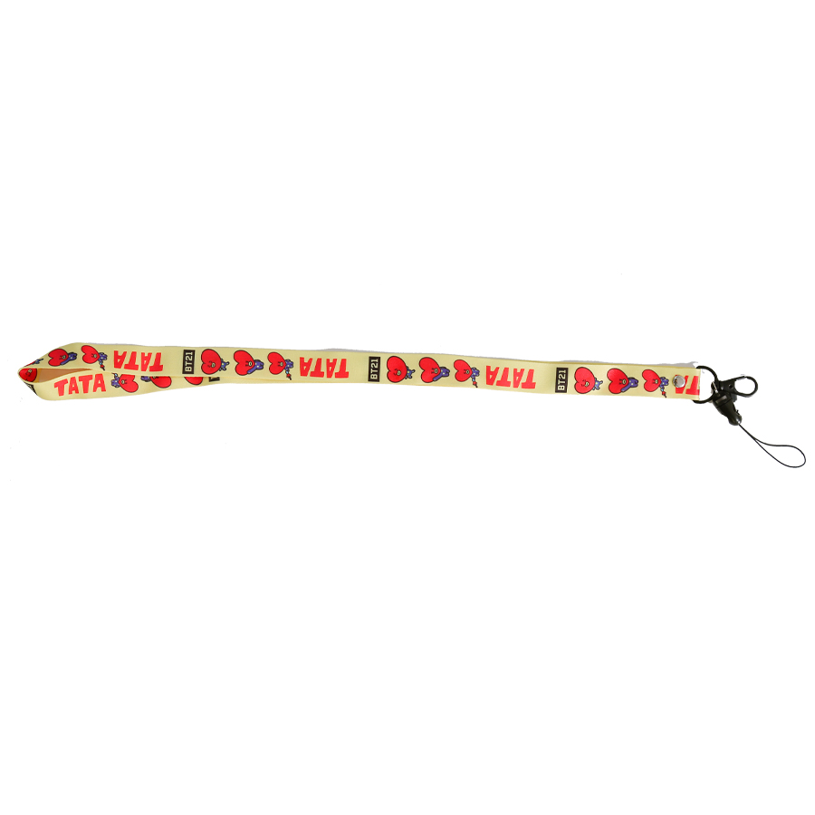 Móc khóa dây Strap Idol in hình TATA V BTS BT21