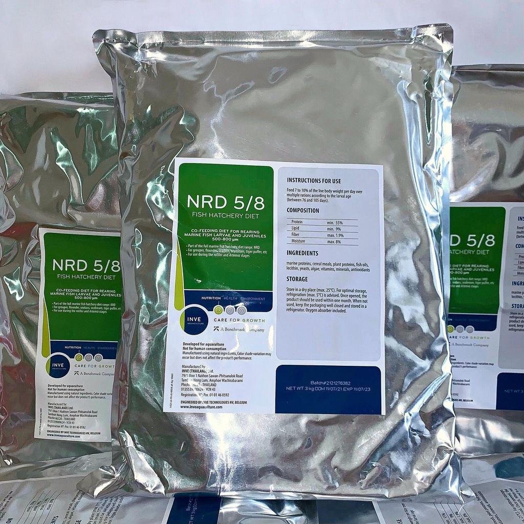 Thức ăn cho cá cảnh Cám Thái INVE NRD 5/8 hộp 100g, 200g - cám inve cao cấp- dinh dưỡng cao cho cá cảnh-shopleo