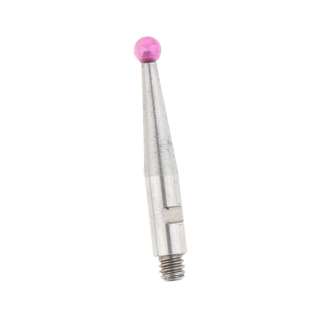 2 Packs of Test Indicator Dial Probe Head Accessory Indicator Measuring Tools - 20mm 18mm
