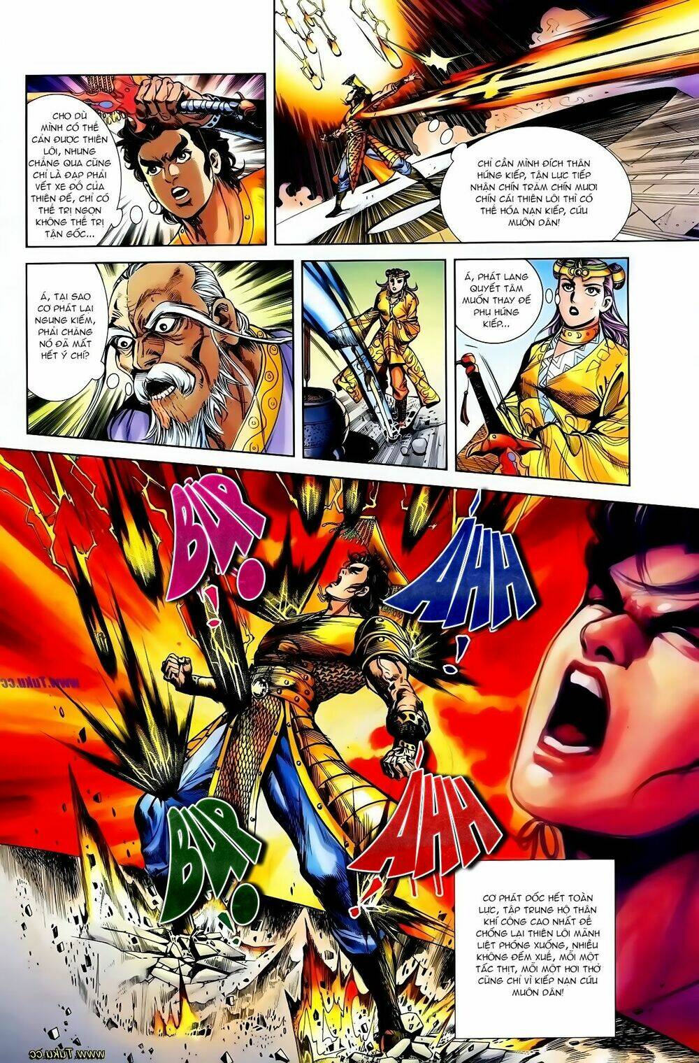 thiên tử truyền kỳ 1 - cơ phát khai chu bản chapter 120 5