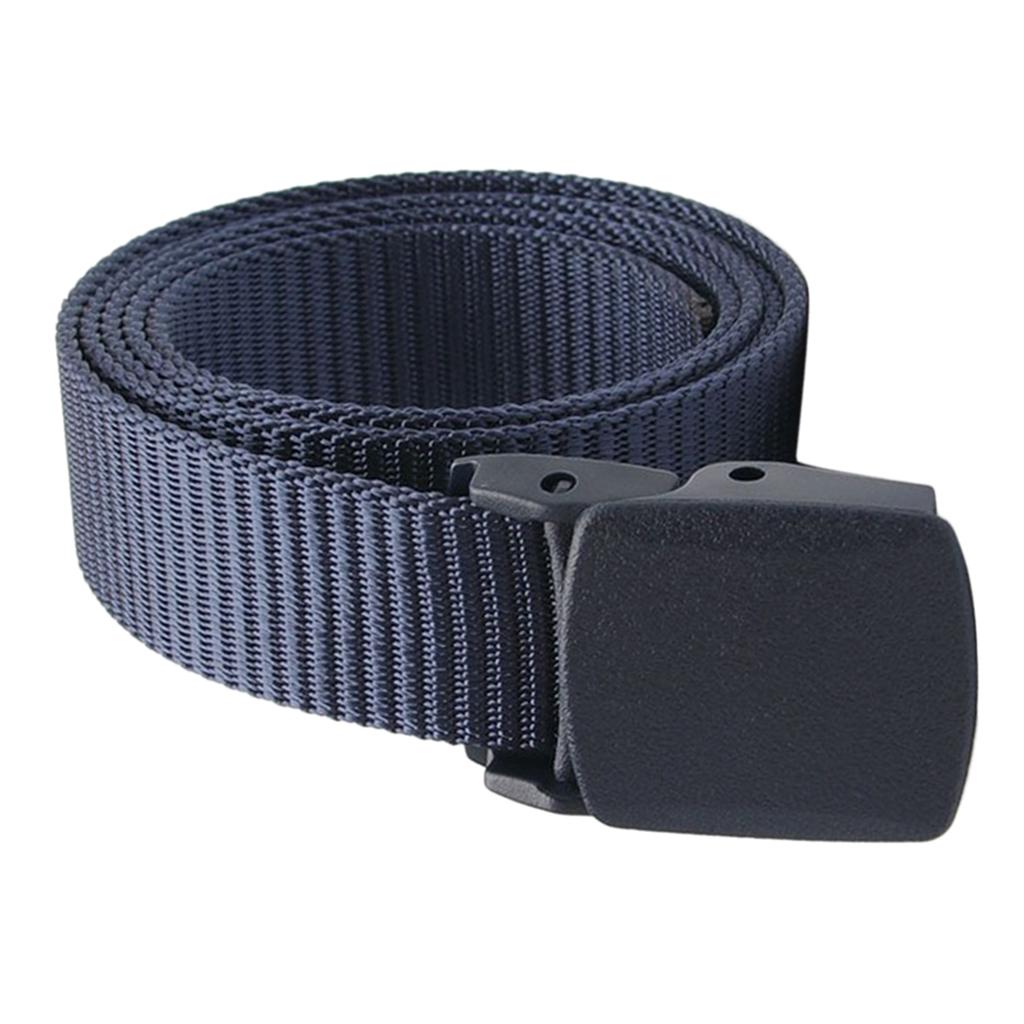 2x Army Nylon Webbing Belt Travel Sports Long Web Belt Police Waistband