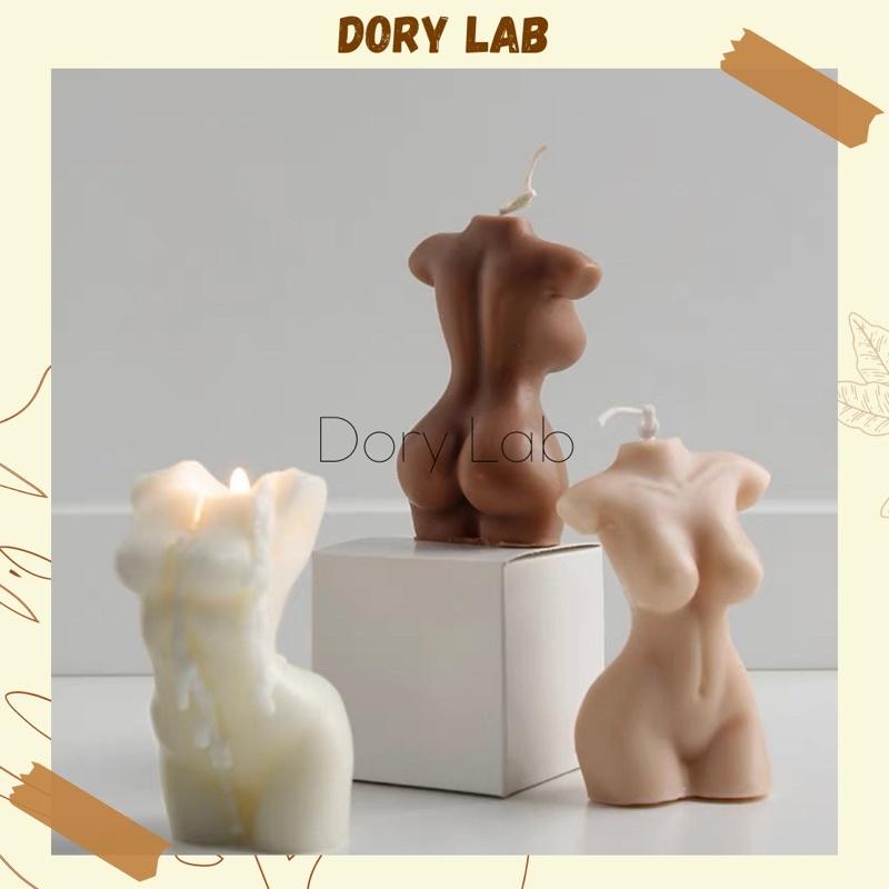 Nến Thơm Decor Body Cô Gái Handmade Không Khói, Phụ Kiện Chụp Ảnh - Dory Lab
