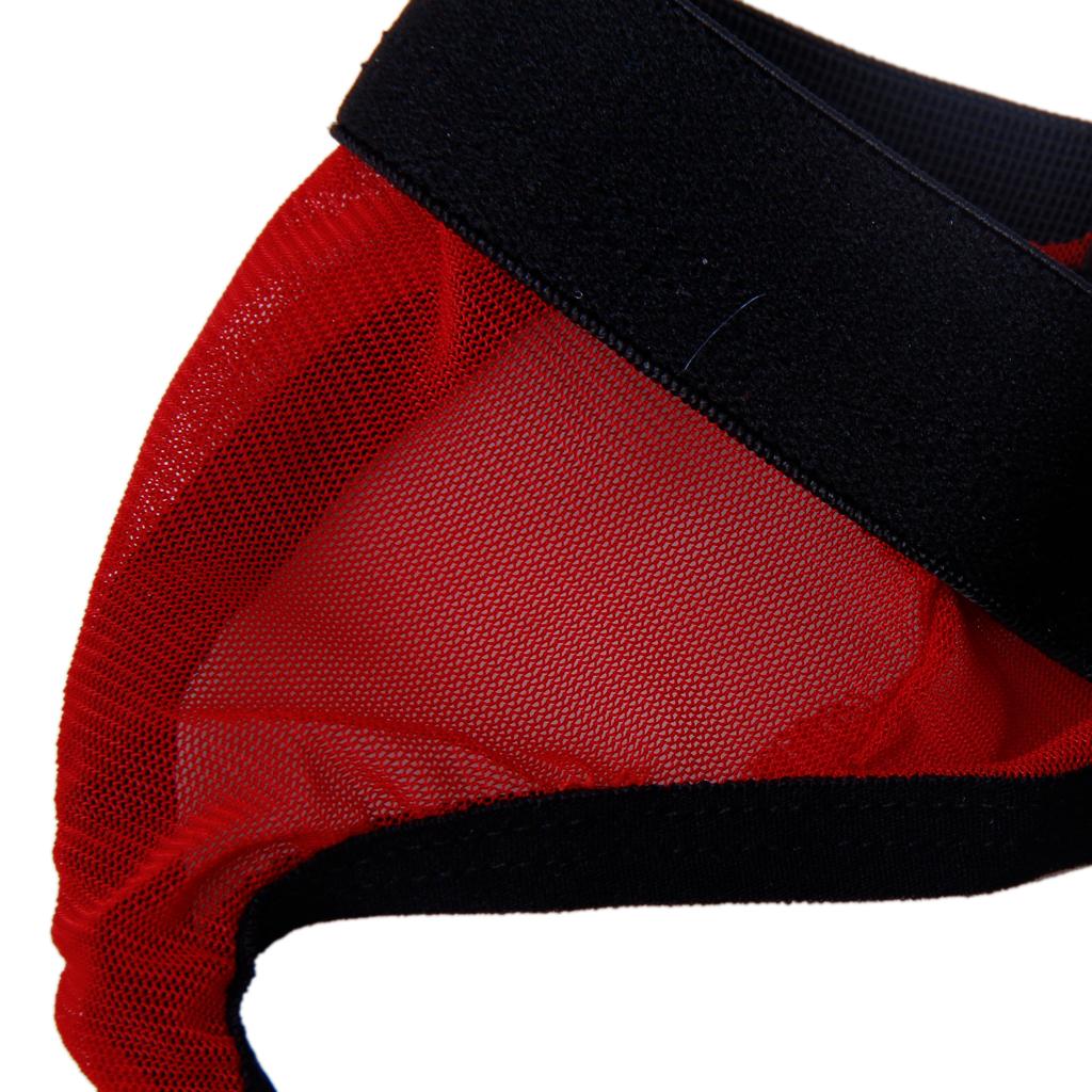 Sexy Mens Mesh Stretch Pouch Thong Back Open Underwear G-string Panty Red