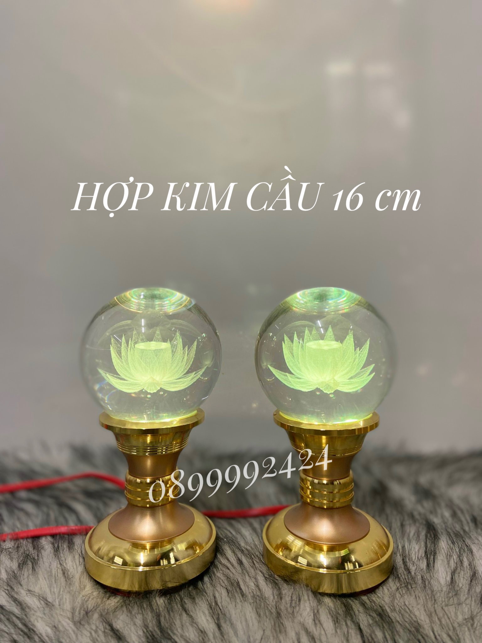 ĐÈN THỜ PHA LÊ CAO CẤP CẦU 16cm , 21CM , 26CM, 31CM (1 Cặp )