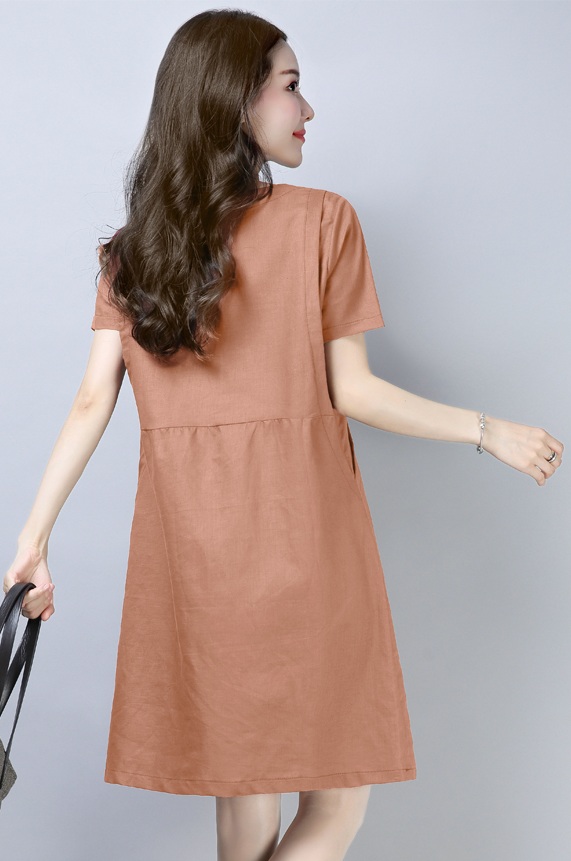 ĐẦM SUÔNG PHỐI NẸP TÚI CHÉO - DS120