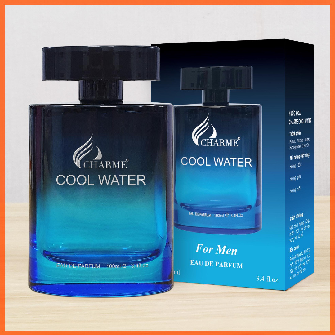 NƯỚC HOA NAM CHARME COOL WATER 100ML