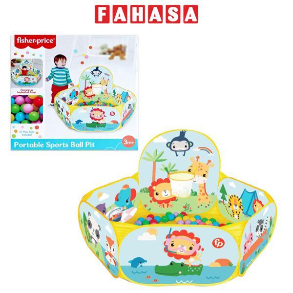 Đồ Chơi Nhà Banh Cho Bé - Kèm 25 Banh - Fisher-Price F0315H