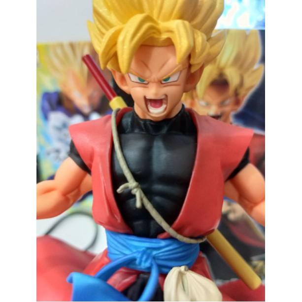 Mô Hình Dragon Ball - Super Saiyan Goku sắc nét chi tiết áo dẻo