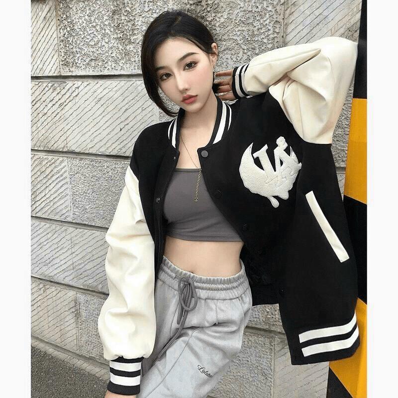 Hình ảnh Áo khoác dù bomber unisex nam nữ cổ tròn siêu đẹp , chất hottrend hiện nay MỚI NHẤT HIỆN NAY