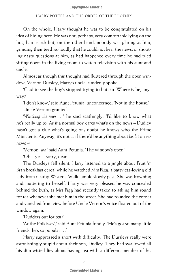 Sách ngoại văn: Harry Potter and the Order of the Phoenix (2015)