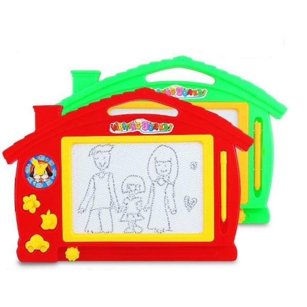 Bảng từ tự xóa hình ngôi nhà siêu dễ thương cho bé thỏa thích học vẽ