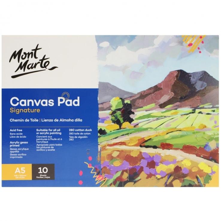 Vải Canvas Vẽ Mont Marte CAXX0025 (10 Tấm)