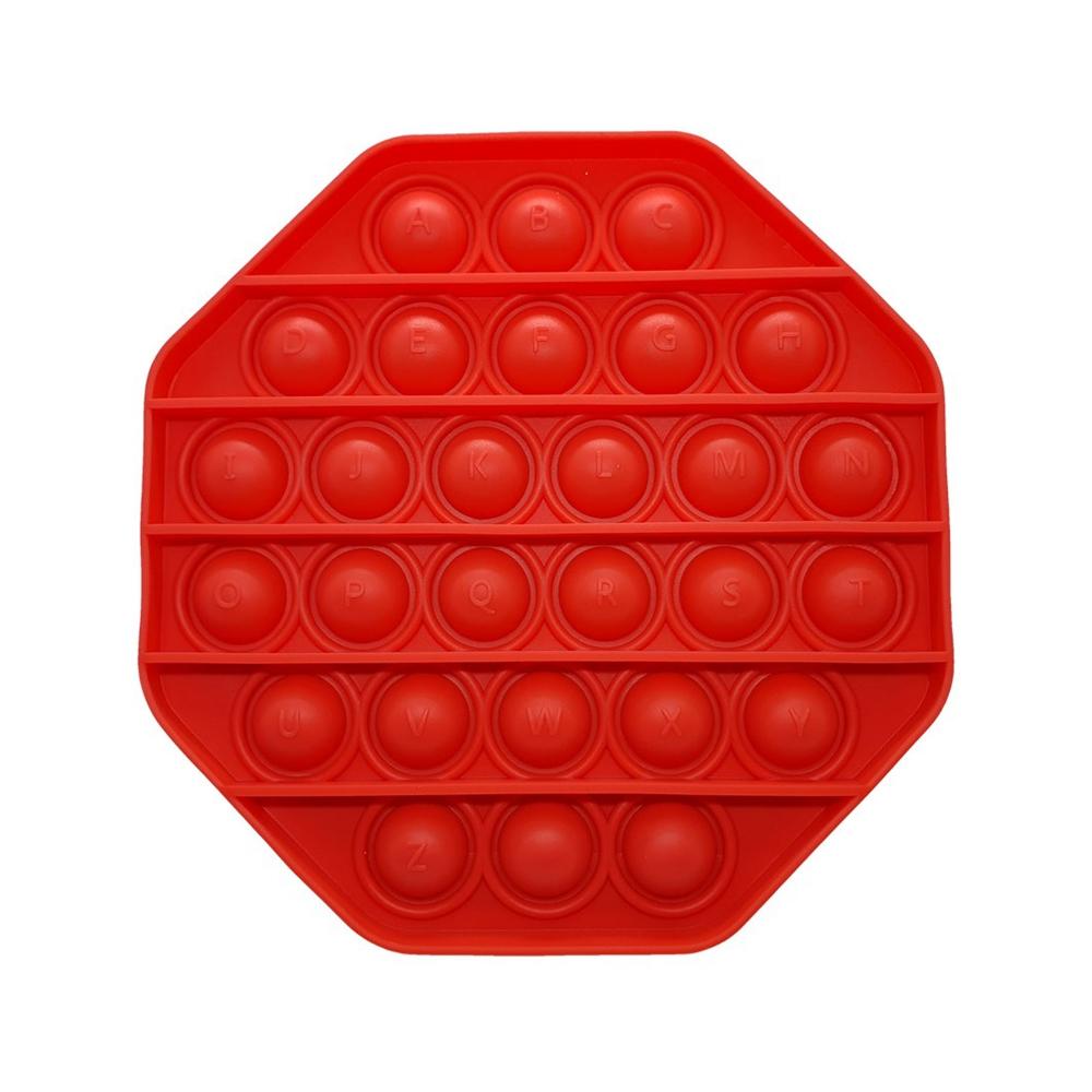 Đồ Chơi Pop It Smart Hình Bát Giác OTG/POP01/RED - Màu Đỏ