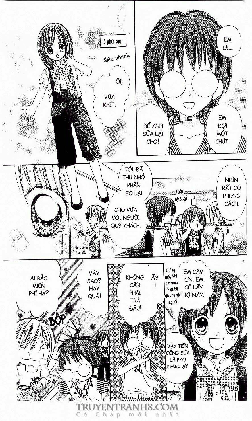 tiệm thời trang, love cotton chapter 4 10