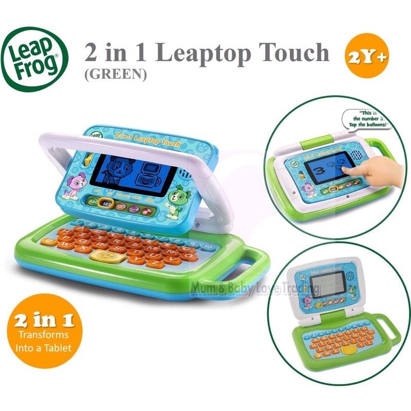 Laptop Leapfrog màn hình led cảm ứng 2in1 (xanh-hồng) Mỹ