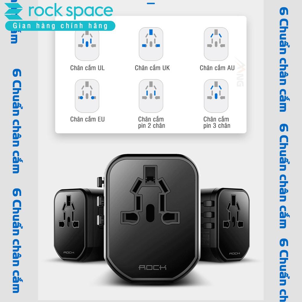 Củ sạc đa chức năng Rockspace T20 sạc nhanh chuẩn PD dành cho iPhone, sạc nhanh dành cho Samsung - Hàng chính hãng